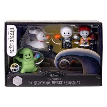 Nightmare Before Christmas Fisher-Price Little People Collector Minifiguren 4er-Pack 7 cm – Bild 2