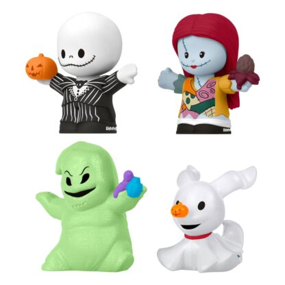 Nightmare Before Christmas Fisher-Price Little People Collector Minifiguren 4er-Pack 7 cm – Bild 3