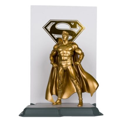 DC Multiverse Actionfigur Superman (Centennial Park Tribute Statue) Gold Label 18 cm – Bild 6