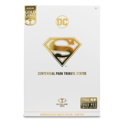 DC Multiverse Actionfigur Superman (Centennial Park Tribute Statue) Gold Label 18 cm – Bild 8