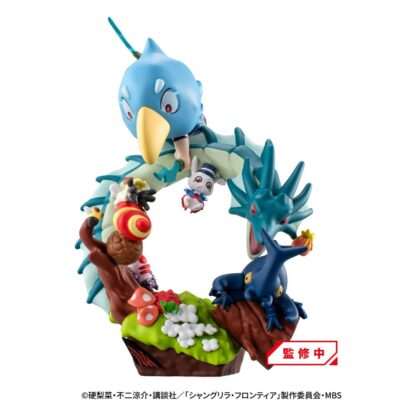 Shangri-La Frontier Petitrama EX Series Petitrama EX Series Sammelfiguren 3er-Pack Shangri-La Frontier vs Monster Diorama Collection Set 11 cm – Bild 3