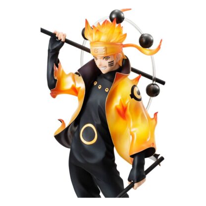 Naruto Shippuden G.E.M. Serie PVC Statue Naruto Uzumaki Six Paths Sage Mode 15th Anniversary Ver. 22 cm – Bild 4