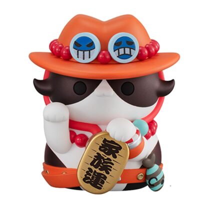 One Piece Mega Cat Project Sammelfiguren NyanPieceNyan! Beckoning cat Lucky Cat Pirates 7 cm Display (6) – Bild 7