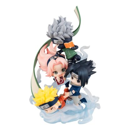 Naruto Shippuden FigUnity PVC Mini-Statue Gather here, Team 7 13 cm (with gift) – Bild 5