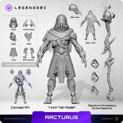 Legendari Actionfigur 1/10 Arcturus 18 cm – Bild 4