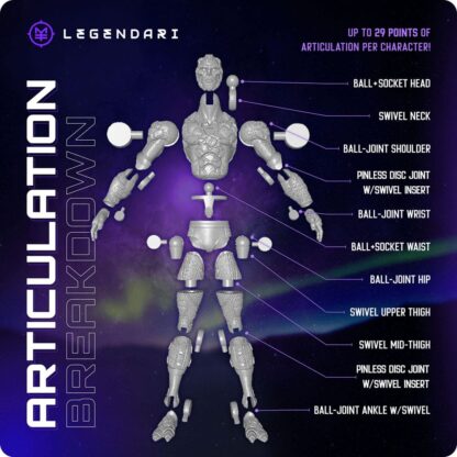 Legendari Actionfigur 1/10 Arcturus 18 cm – Bild 6