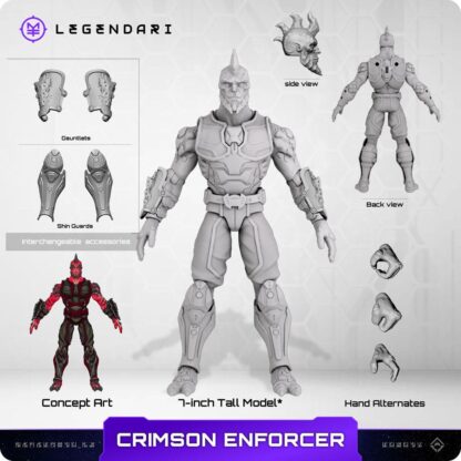 Legendari Actionfigur 1/10 Crimson Enforcer 18 cm – Bild 4