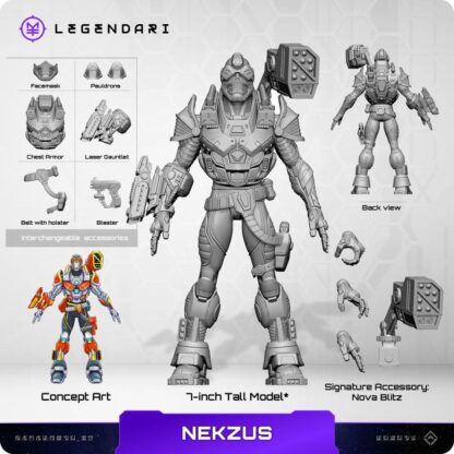 Legendari Actionfigur 1/10 Nekzus 18 cm – Bild 4