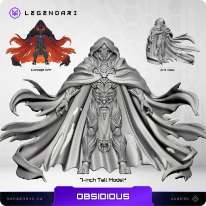 Legendari Actionfigur 1/10 Obsidious 18 cm – Bild 4