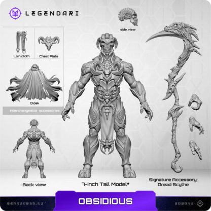 Legendari Actionfigur 1/10 Obsidious 18 cm – Bild 5