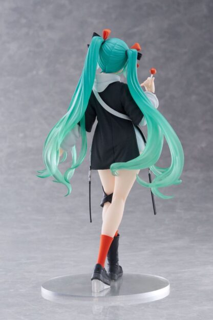 Hatsune Miku Wonderland PVC Statue Fashion Punk Ver. 18 cm – Bild 4