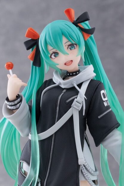 Hatsune Miku Wonderland PVC Statue Fashion Punk Ver. 18 cm – Bild 7