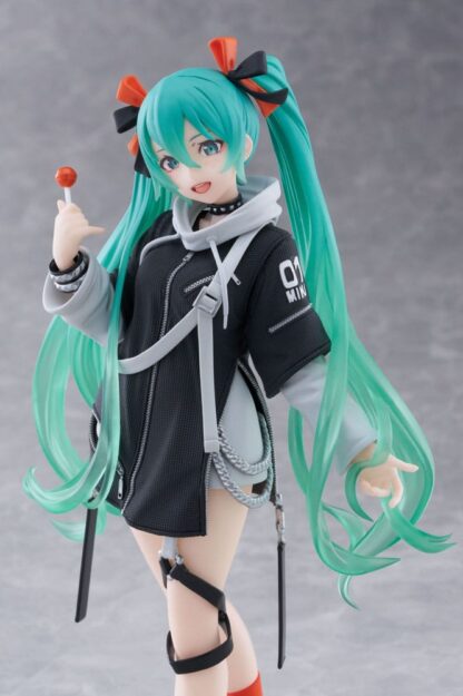 Hatsune Miku Wonderland PVC Statue Fashion Punk Ver. 18 cm – Bild 8