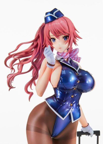 Original Character PVC Statue Tight na Oshigoto Work 3: Cabin Attendant Aya Saionji 25 cm – Bild 6