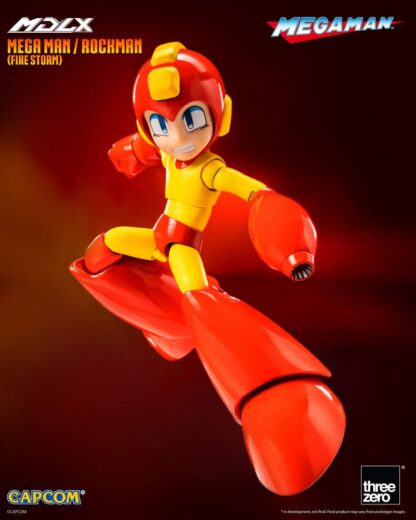 Mega Man MDLX Actionfigur Mega Man / Rockman (Fire Storm) 10 cm – Bild 3