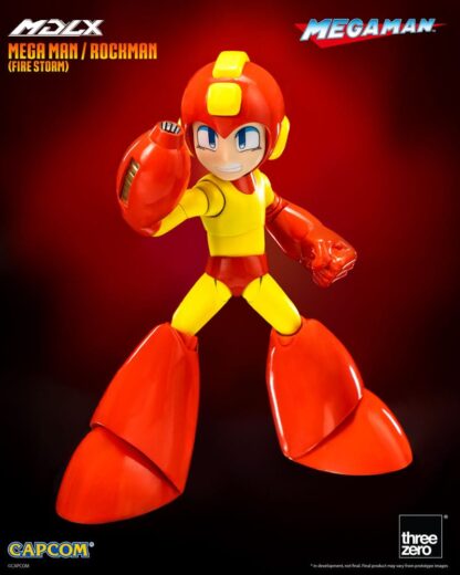 Mega Man MDLX Actionfigur Mega Man / Rockman (Fire Storm) 10 cm – Bild 4