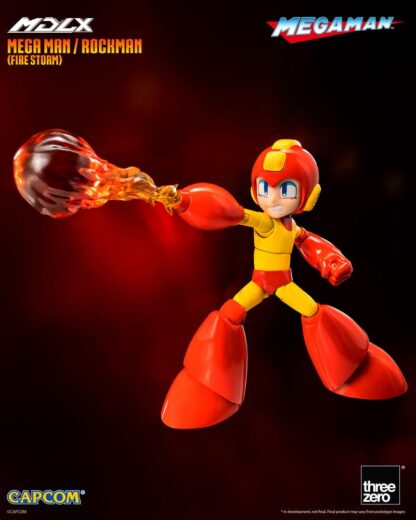 Mega Man MDLX Actionfigur Mega Man / Rockman (Fire Storm) 10 cm – Bild 5