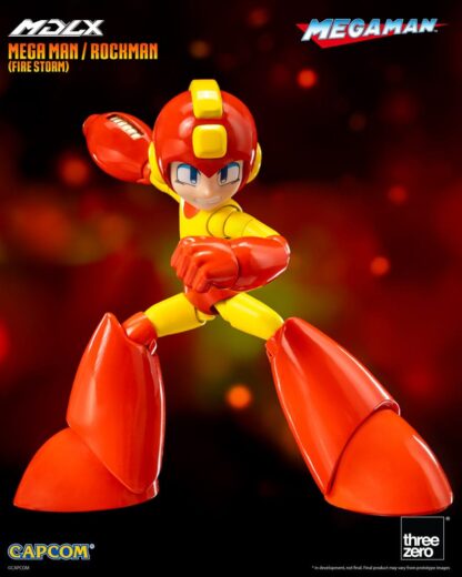 Mega Man MDLX Actionfigur Mega Man / Rockman (Fire Storm) 10 cm – Bild 8