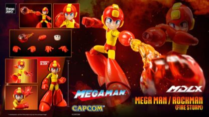 Mega Man MDLX Actionfigur Mega Man / Rockman (Fire Storm) 10 cm – Bild 12