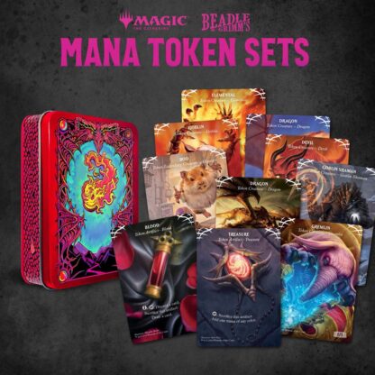 Magic the Gathering Dice and Token Pack Red Mana – Bild 3