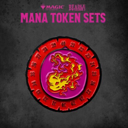 Magic the Gathering Dice and Token Pack Red Mana – Bild 5