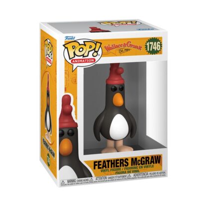 Wallace & Gromit POP! Animation Vinyl Figur Feathers McGraw 9 cm – Bild 2