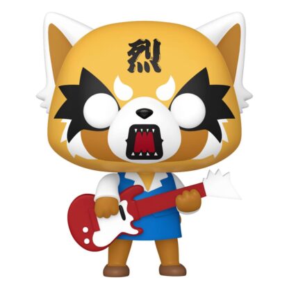 Sanrio POP! Animation Vinyl Figur Aggretsuko w/Guitar 9 cm