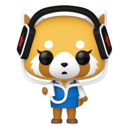 Sanrio POP! Animation Vinyl Figur Aggretsuko w/headphones 9 cm