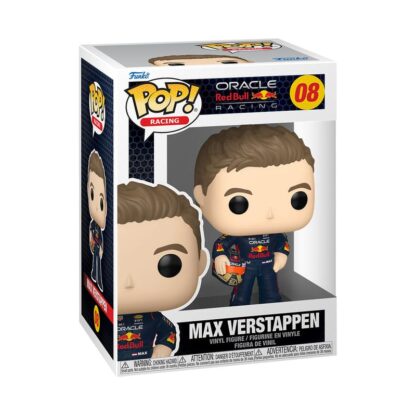 Formular 1 POP! Racing Vinyl Figur Verstappen w/Helm 9 cm – Bild 2