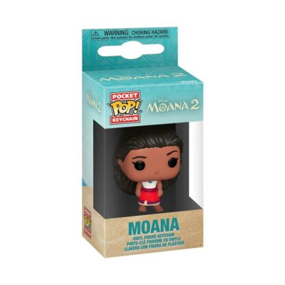 Vaiana 2 POP! Vinyl Schlüsselanhänger 4 cm Moana in Red Skirt Display (12) – Bild 2