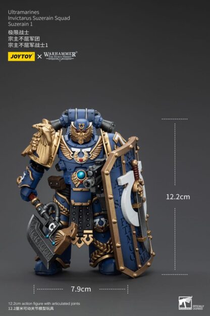 Warhammer The Horus Heresy Actionfigur 1/18 Ultramarines Invictarus Suzerain Squad Suzerain 1 12 cm – Bild 9