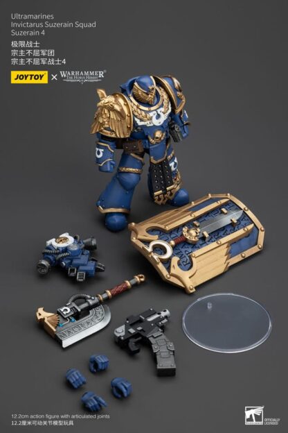 Warhammer The Horus Heresy Actionfigur 1/18 Ultramarines Invictarus Suzerain Squad Suzerain 4 12 cm – Bild 8