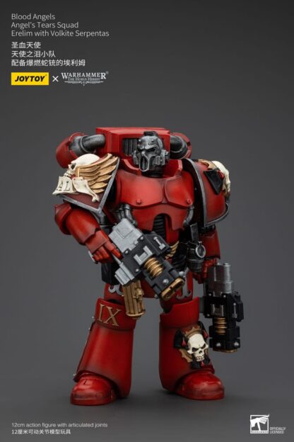 Warhammer The Horus Heresy Actionfigur 1/18 Blood Angels Angel's Tears SquadErelim with Volkite Serpentas 12 cm