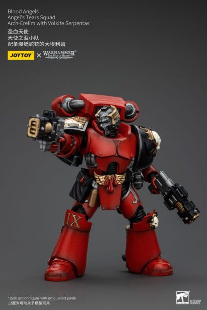 Warhammer The Horus Heresy Actionfigur 1/18 Blood Angels Angel's Tears Squad Arch-Erelim with Volkite Serpentas 12 cm – Bild 3