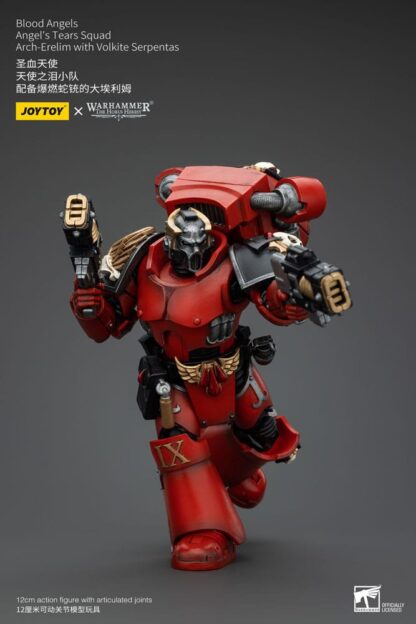 Warhammer The Horus Heresy Actionfigur 1/18 Blood Angels Angel's Tears Squad Arch-Erelim with Volkite Serpentas 12 cm – Bild 4