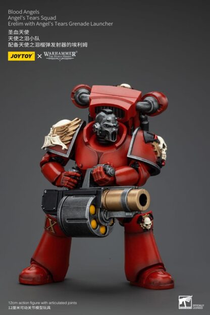 Warhammer The Horus Heresy Actionfigur 1/18 Blood Angels Angel's Tears Squad Erelim with Angel's Tears Grenade Launcher 12 cm – Bild 4