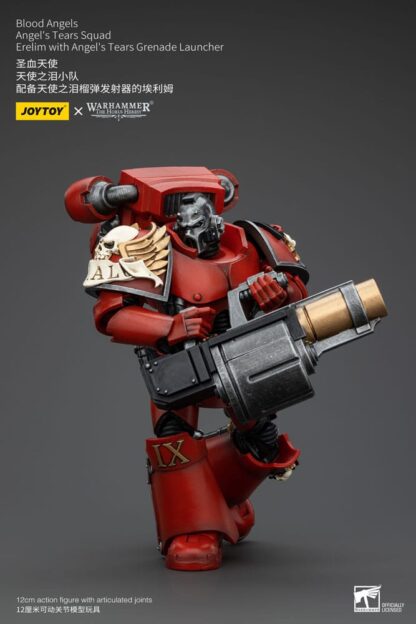 Warhammer The Horus Heresy Actionfigur 1/18 Blood Angels Angel's Tears Squad Erelim with Angel's Tears Grenade Launcher 12 cm – Bild 5