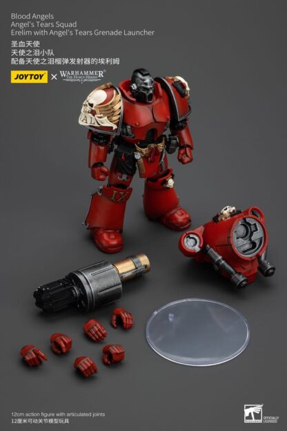 Warhammer The Horus Heresy Actionfigur 1/18 Blood Angels Angel's Tears Squad Erelim with Angel's Tears Grenade Launcher 12 cm – Bild 8