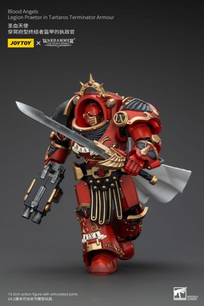 Warhammer The Horus Heresy Actionfigur 1/18 Blood Angels Legion Praetor in Tartaros Terminator Armour 14 cm – Bild 4