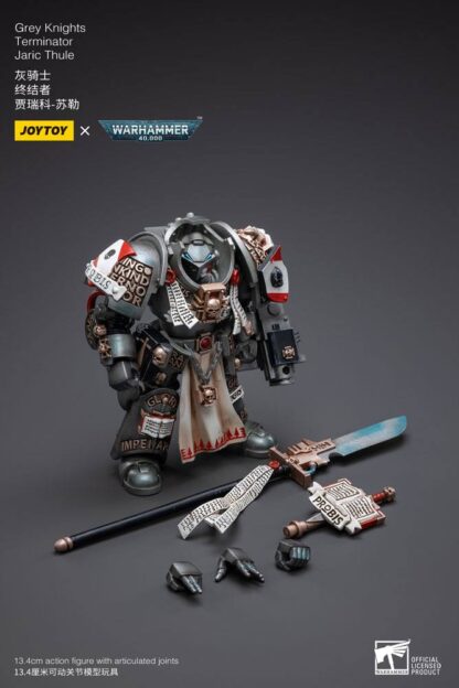 Warhammer 40k Actionfigur 1/18 Grey Knights Terminator Jaric Thule 13 cm – Bild 10