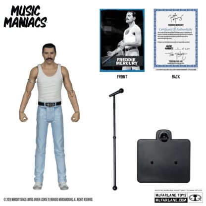 Music Maniacs Rock Actionfigur Freddy Mercury 15 cm – Bild 2