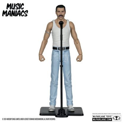 Music Maniacs Rock Actionfigur Freddy Mercury 15 cm – Bild 5