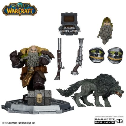 World of Warcraft Actionfiguren Dwarf Hunter & Pandaren 15 cm Sortiment (8) – Bild 3