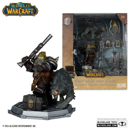 World of Warcraft Actionfiguren Dwarf Hunter & Pandaren 15 cm Sortiment (8) – Bild 5