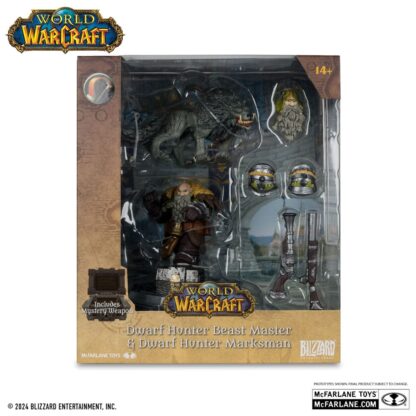 World of Warcraft Actionfiguren Dwarf Hunter & Pandaren 15 cm Sortiment (8) – Bild 9