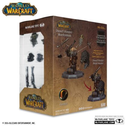 World of Warcraft Actionfiguren Dwarf Hunter & Pandaren 15 cm Sortiment (8) – Bild 11