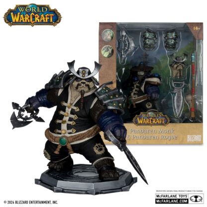 World of Warcraft Actionfiguren Dwarf Hunter & Pandaren 15 cm Sortiment (8) – Bild 15