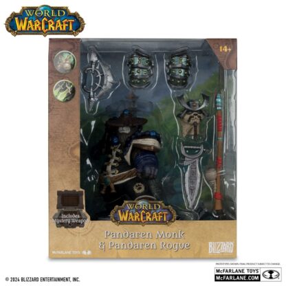 World of Warcraft Actionfiguren Dwarf Hunter & Pandaren 15 cm Sortiment (8) – Bild 19