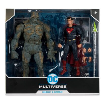 Batman v Superman: Dawn of Justice DC Multiverse Mega Actionfiguren 2er-Pack Doomsday & Superman – Bild 7