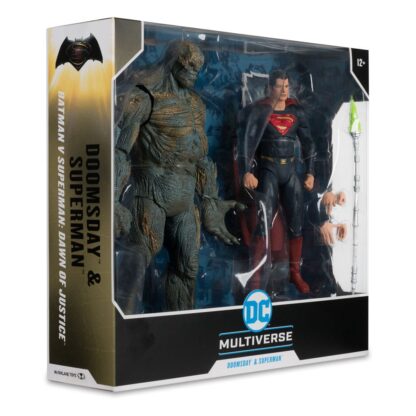 Batman v Superman: Dawn of Justice DC Multiverse Mega Actionfiguren 2er-Pack Doomsday & Superman – Bild 8